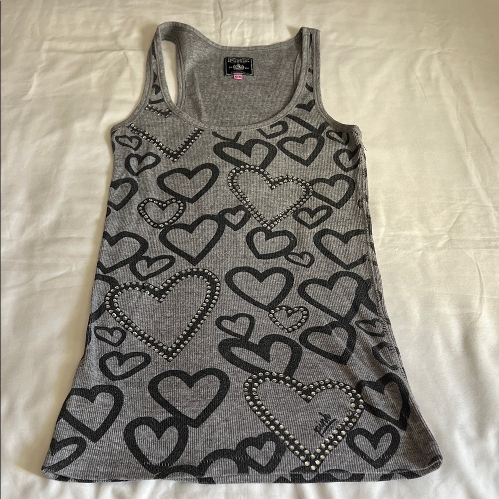 Victoria's Secret PINK Gray Ribbed Top